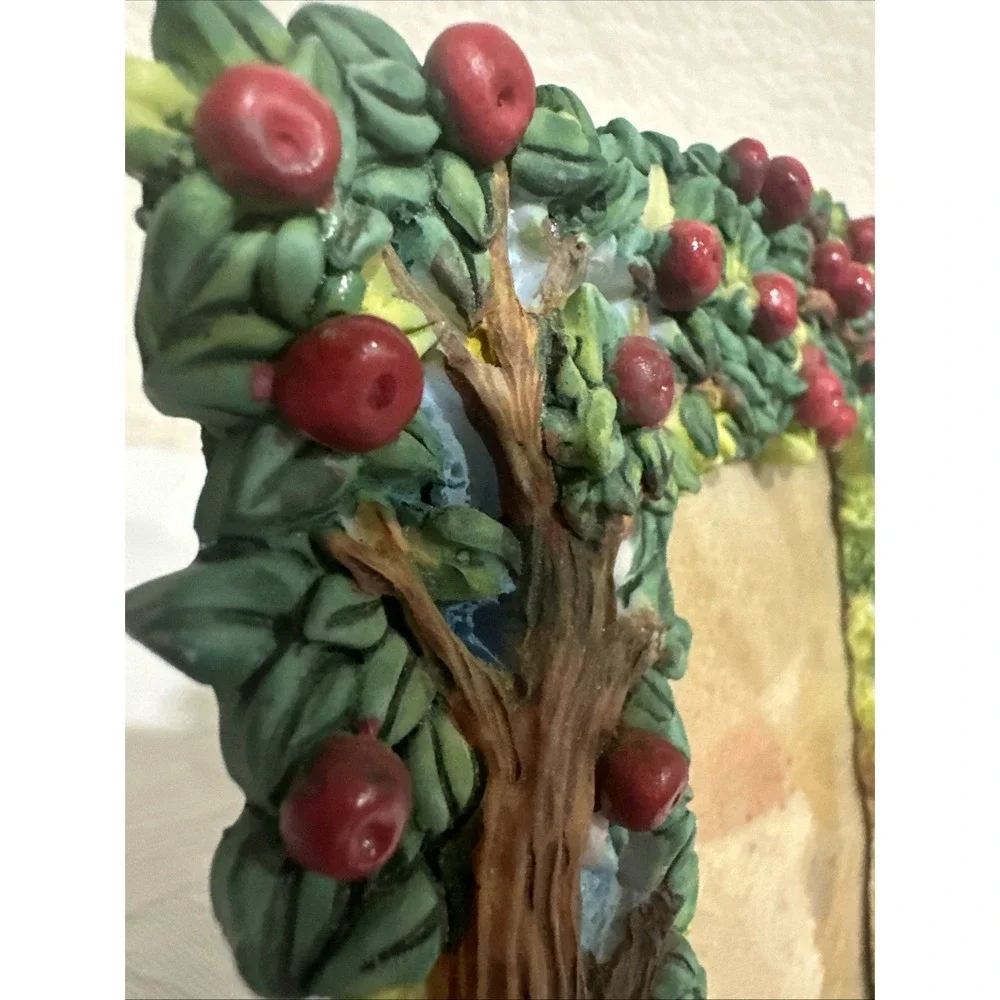 3D‎ Resin Garden Bears Picture Frame 3 1/2